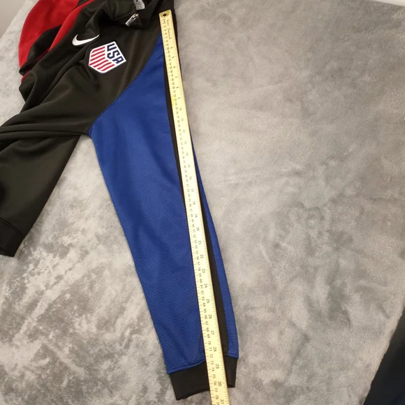 Nike Men's Black, Red, and Blue USA Jacket Size Large - Picture 15 of 16